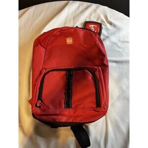 Tug Unisex Backpack Multiple Pockets 12" × 15" Red Color